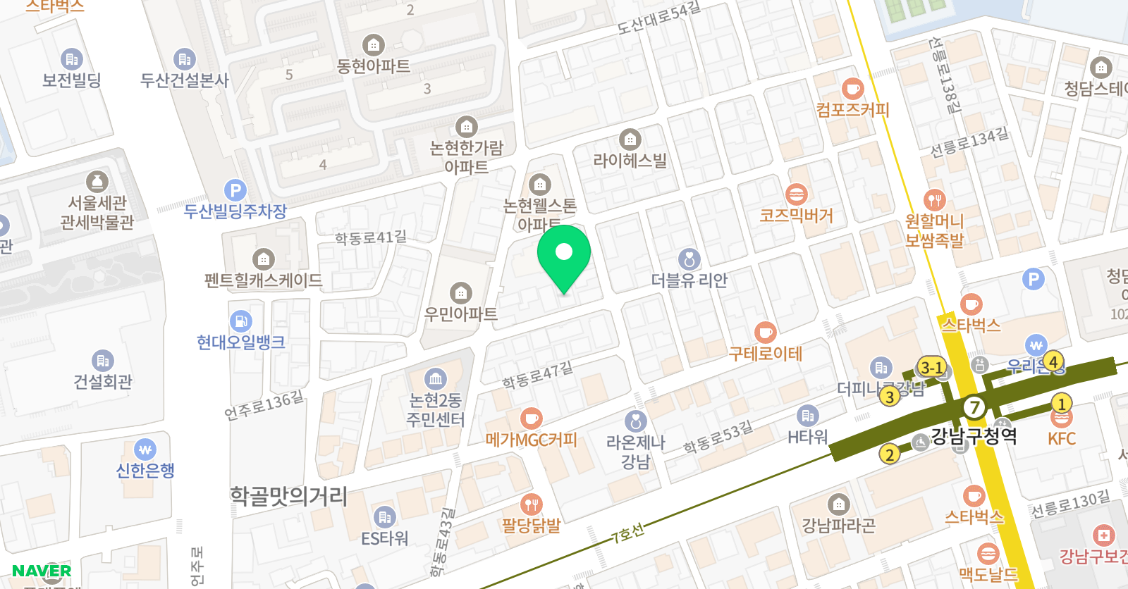 전성은 국어 위치