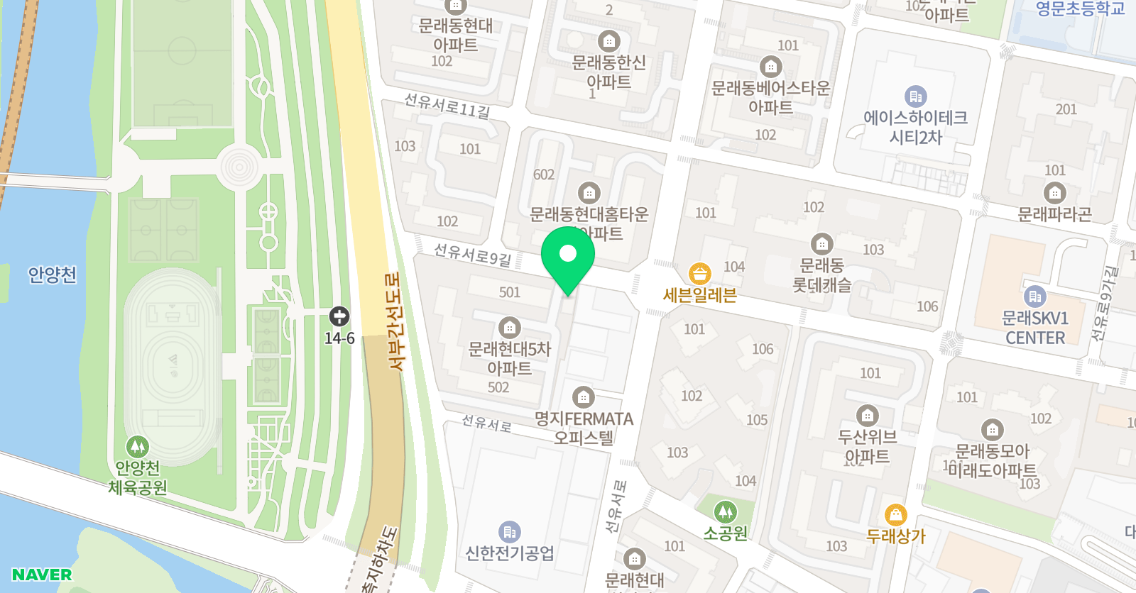 꿈을치는아이들 음악교습소 위치