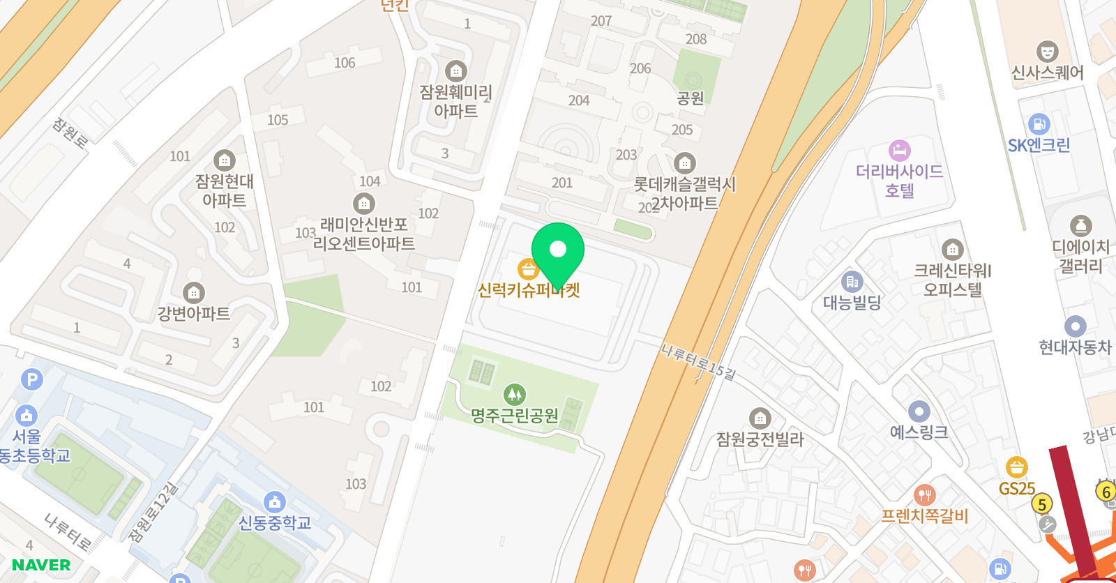 채쌤바디핏 위치