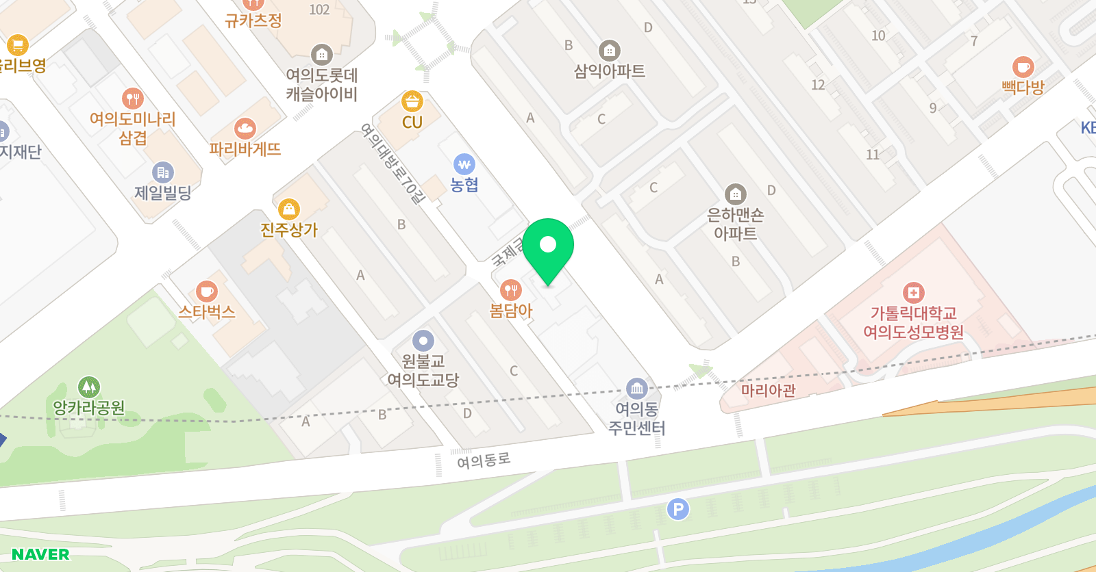 여의도 실용음악학원 위치