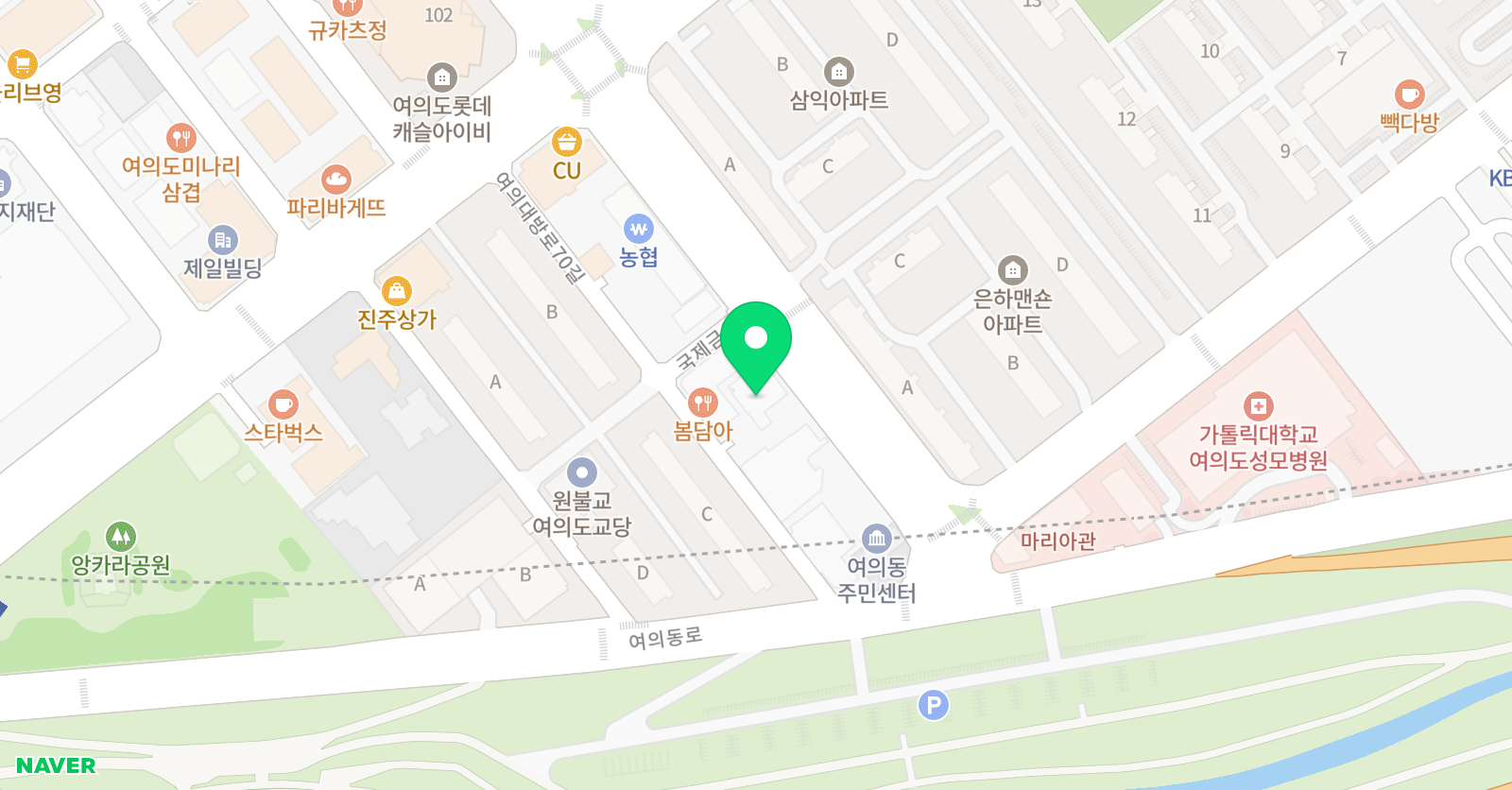 나비 독서학원 여의도점 위치