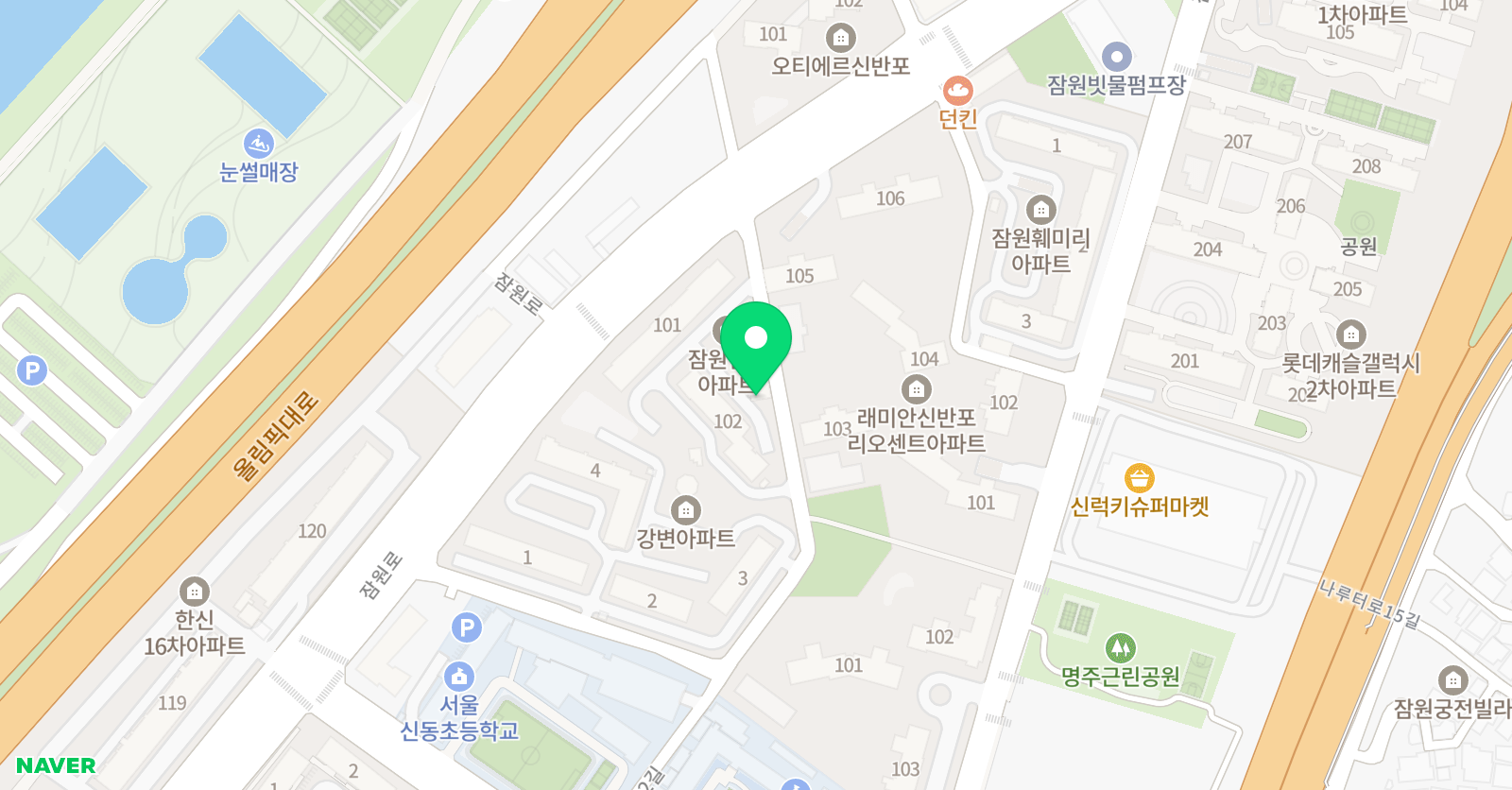 갤러리엠 미술아뜰리에 위치