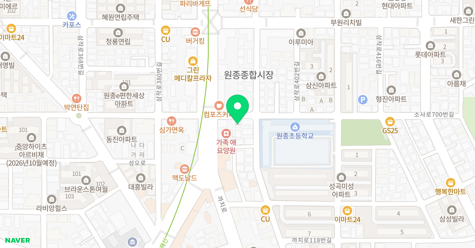 나무 미술교습소 위치