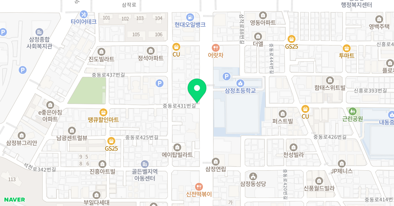 연세 피아노학원 위치