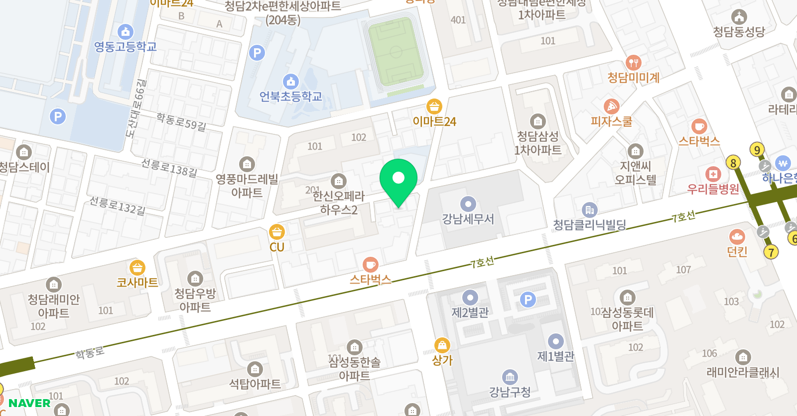 경희대 석사 삼성 태권도장 위치