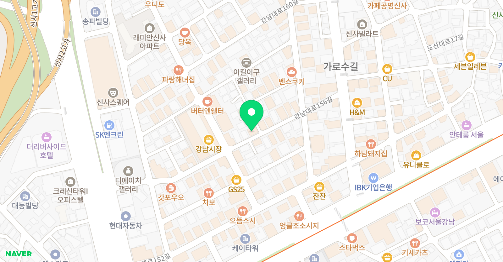 GPNB 강남점 위치