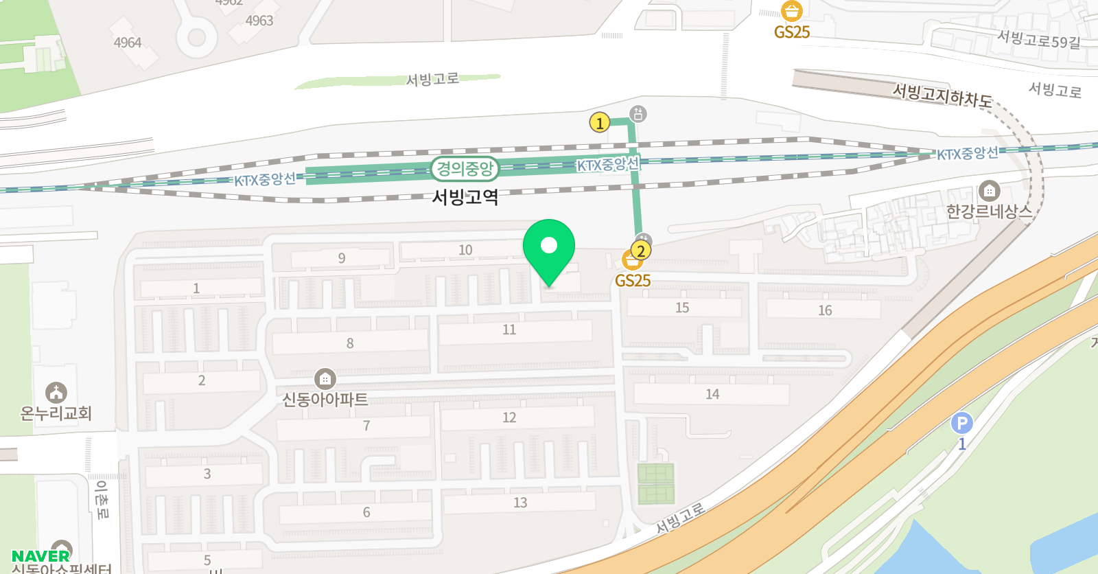 아이체스 이촌 학원 위치