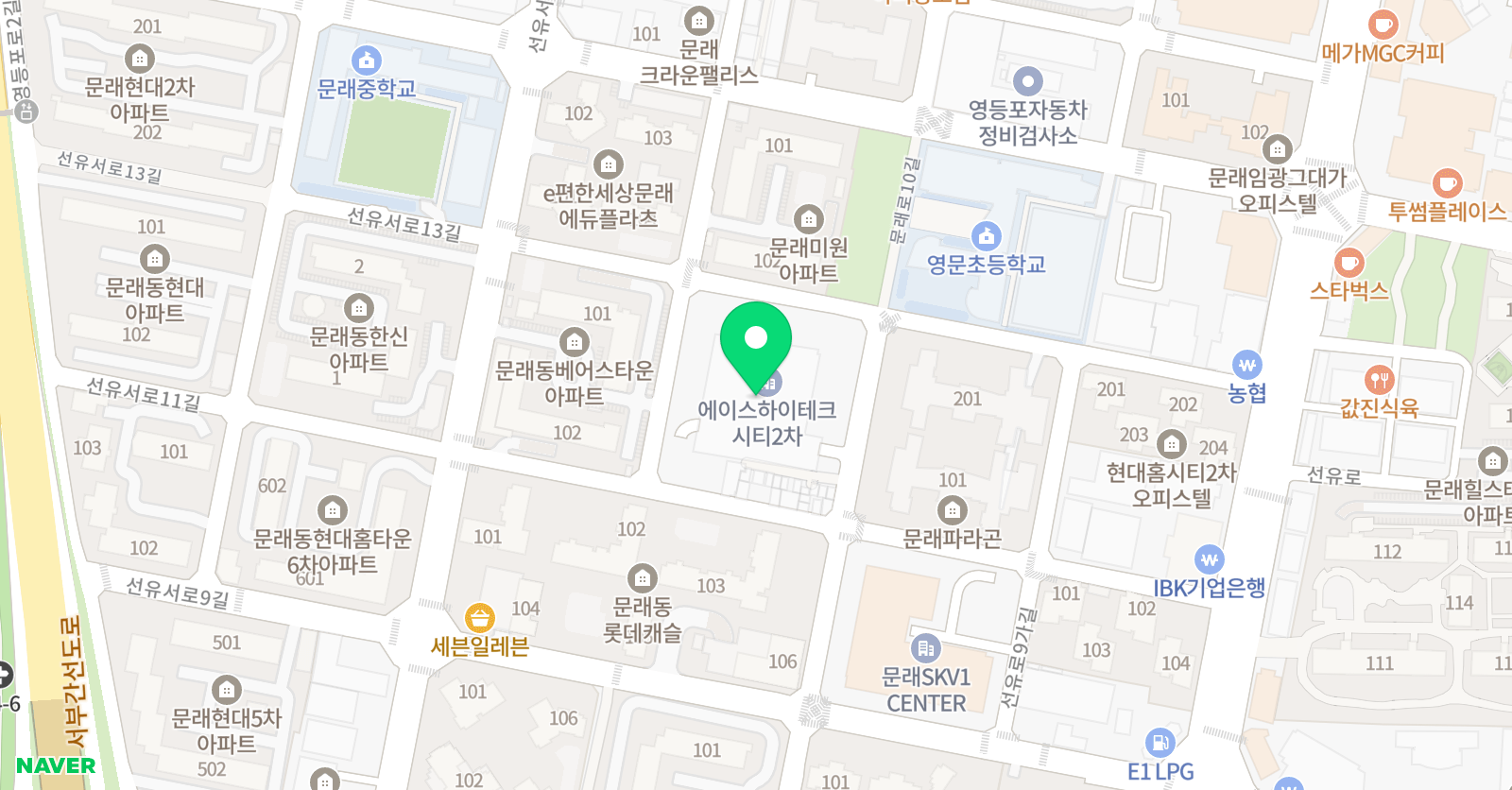 에이스사고력수학교습소 위치