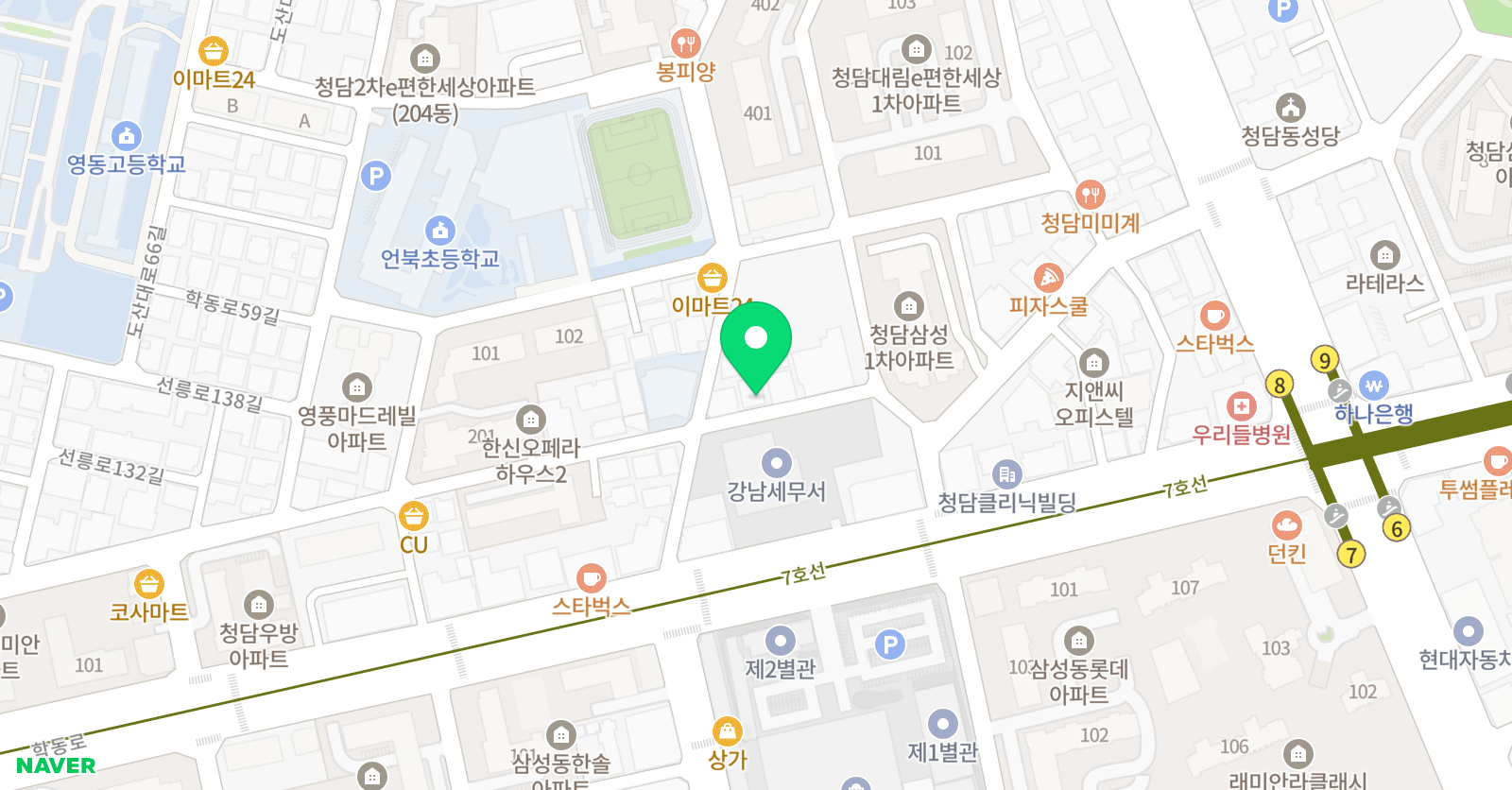 크라크라 짐 위치