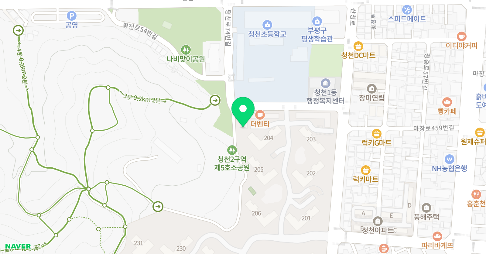 한우리 독서토론논술 부평청천논술교습소 위치