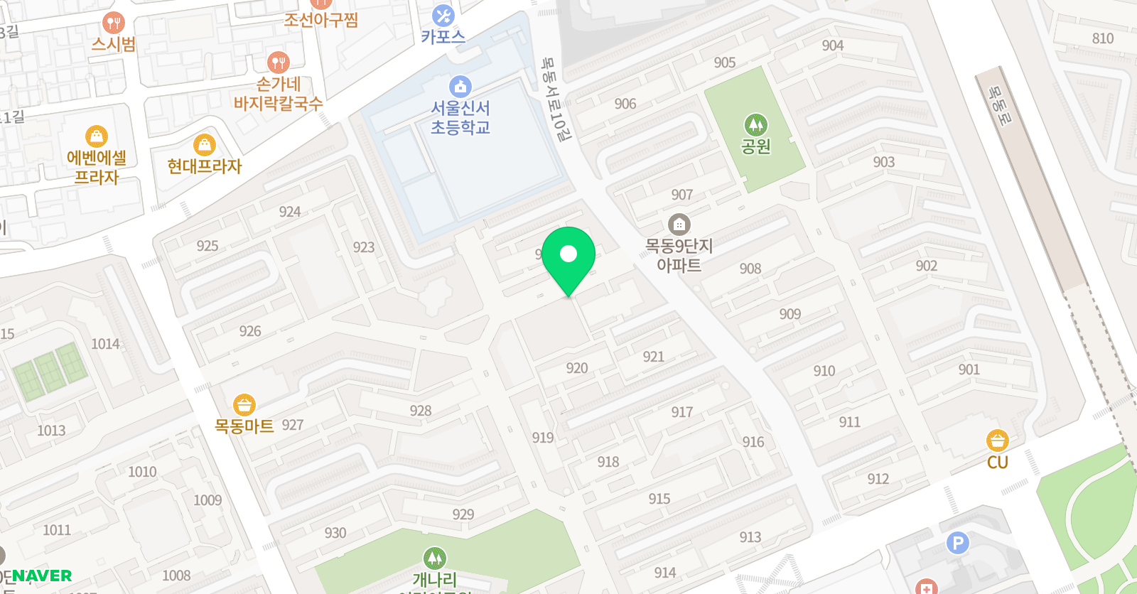 온 바이올린 위치