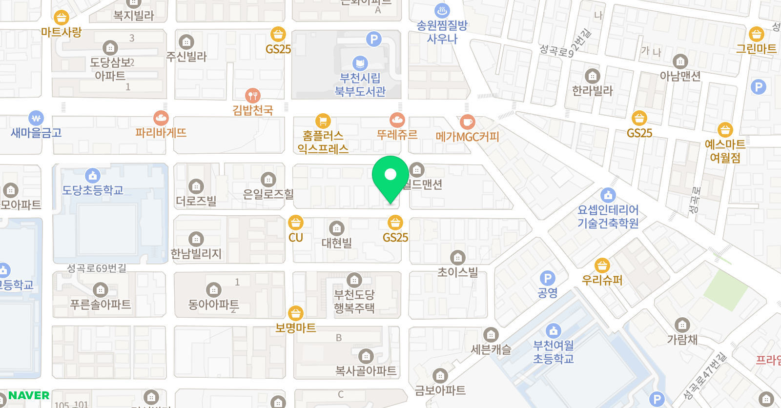 그림나라 미술학원 위치