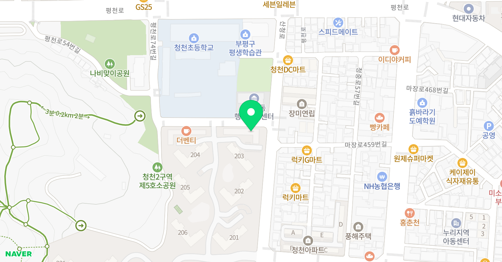 미술시간 미술교습소 위치