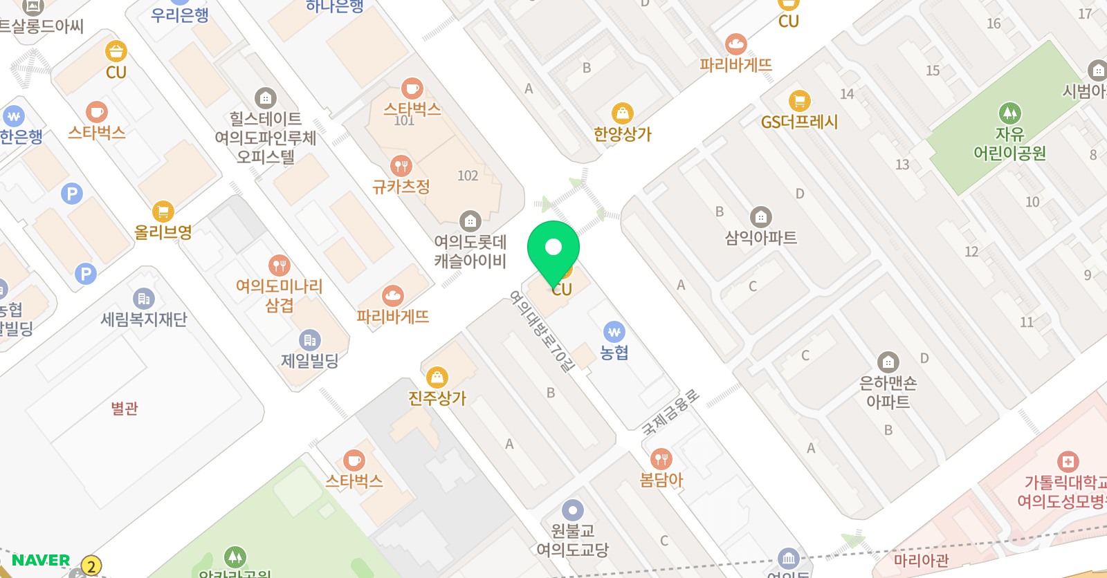 아르떼 음악학원 위치