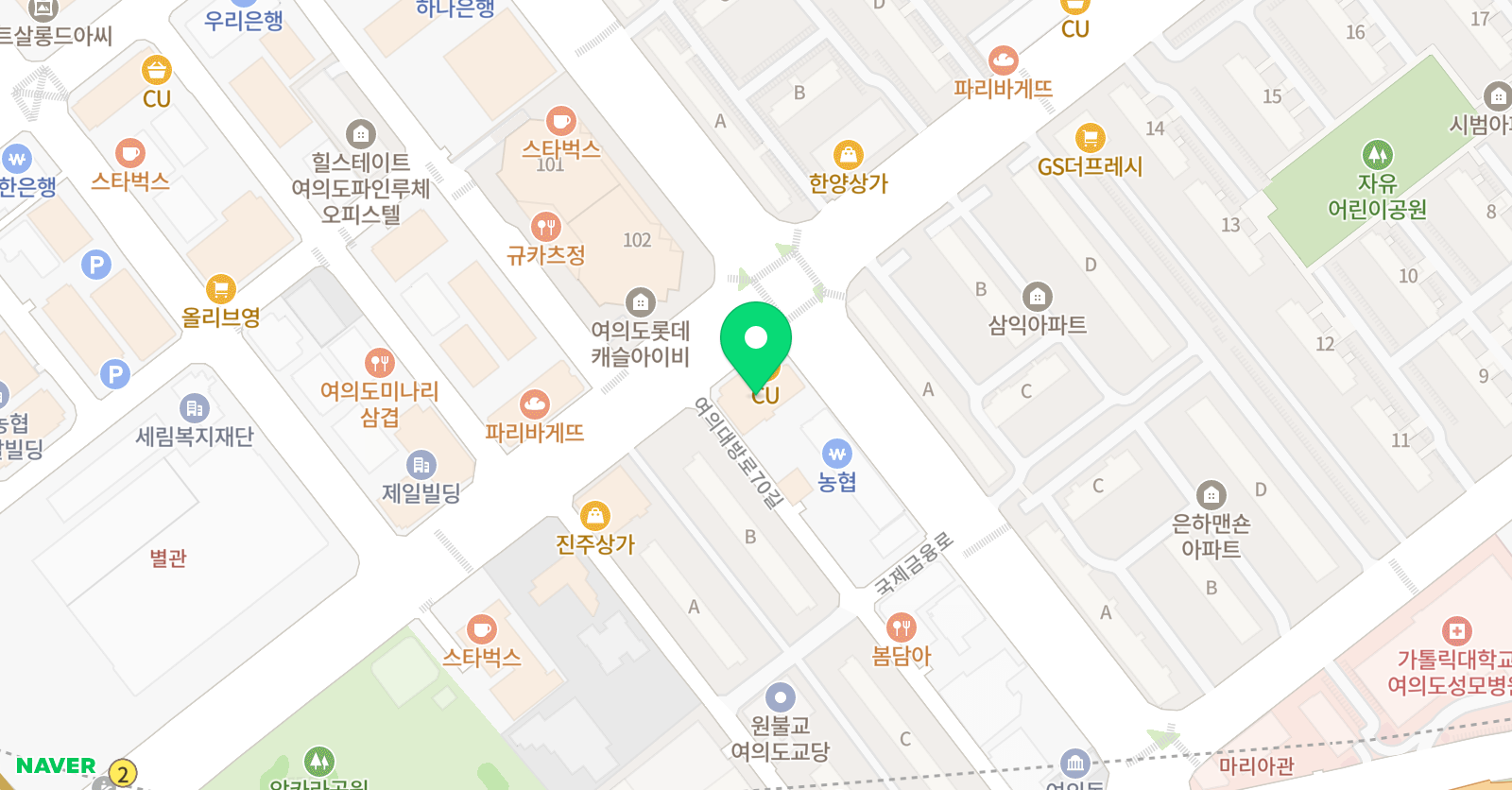 여의도풋볼클럽 위치