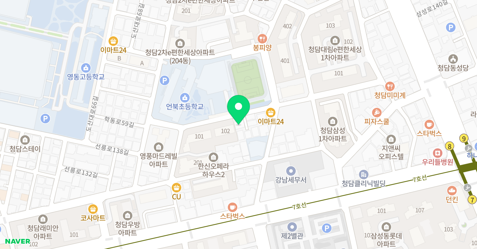 룩스피아노 위치