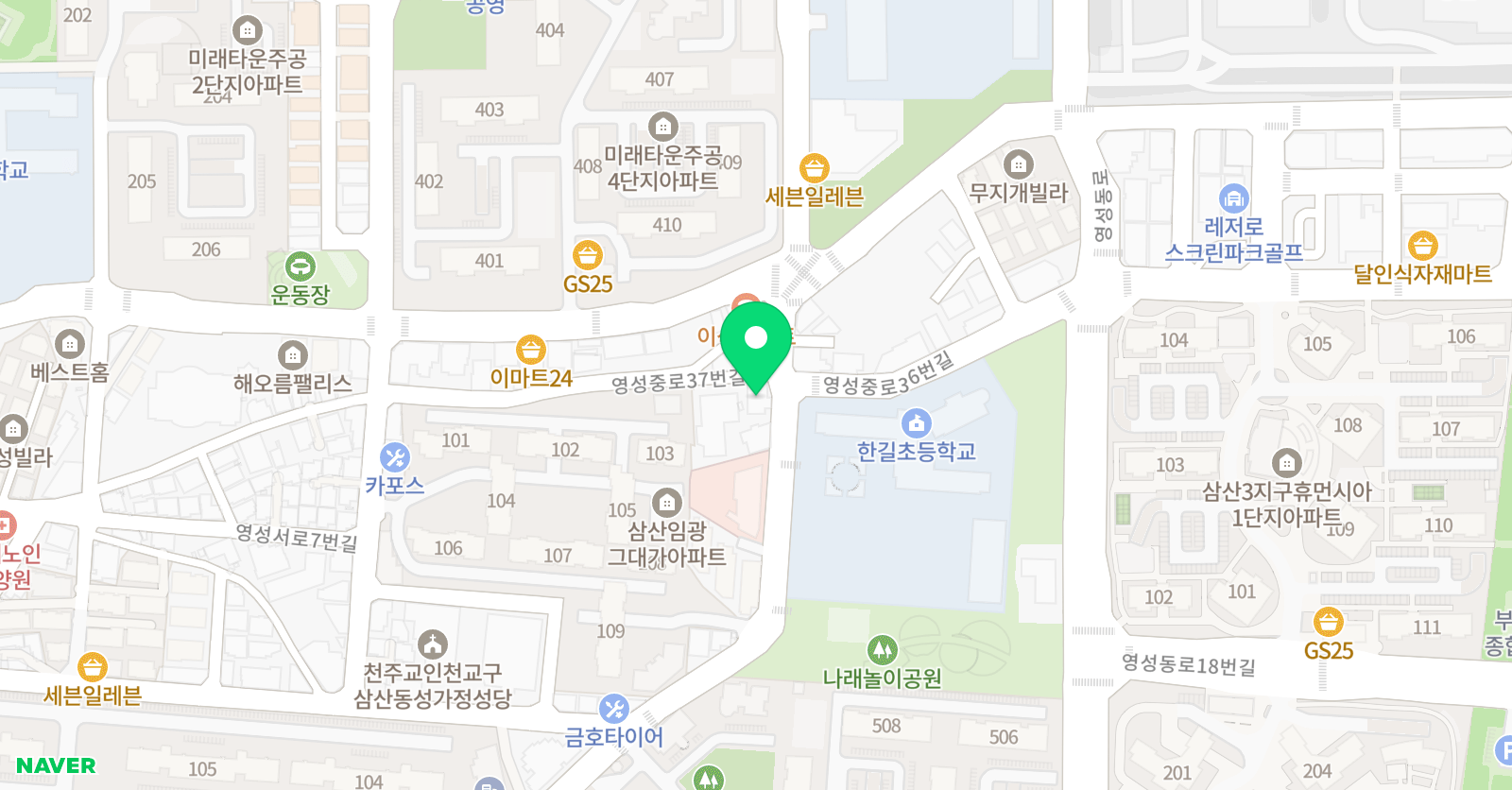 경희대 태권도 슐레 위치