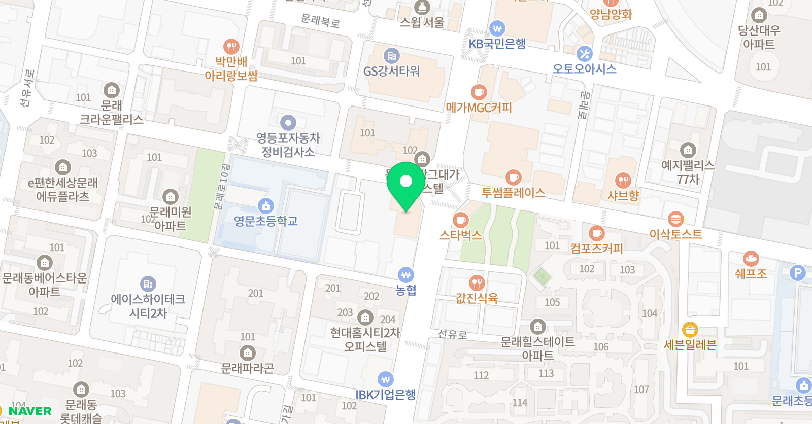 현 수학학원 위치