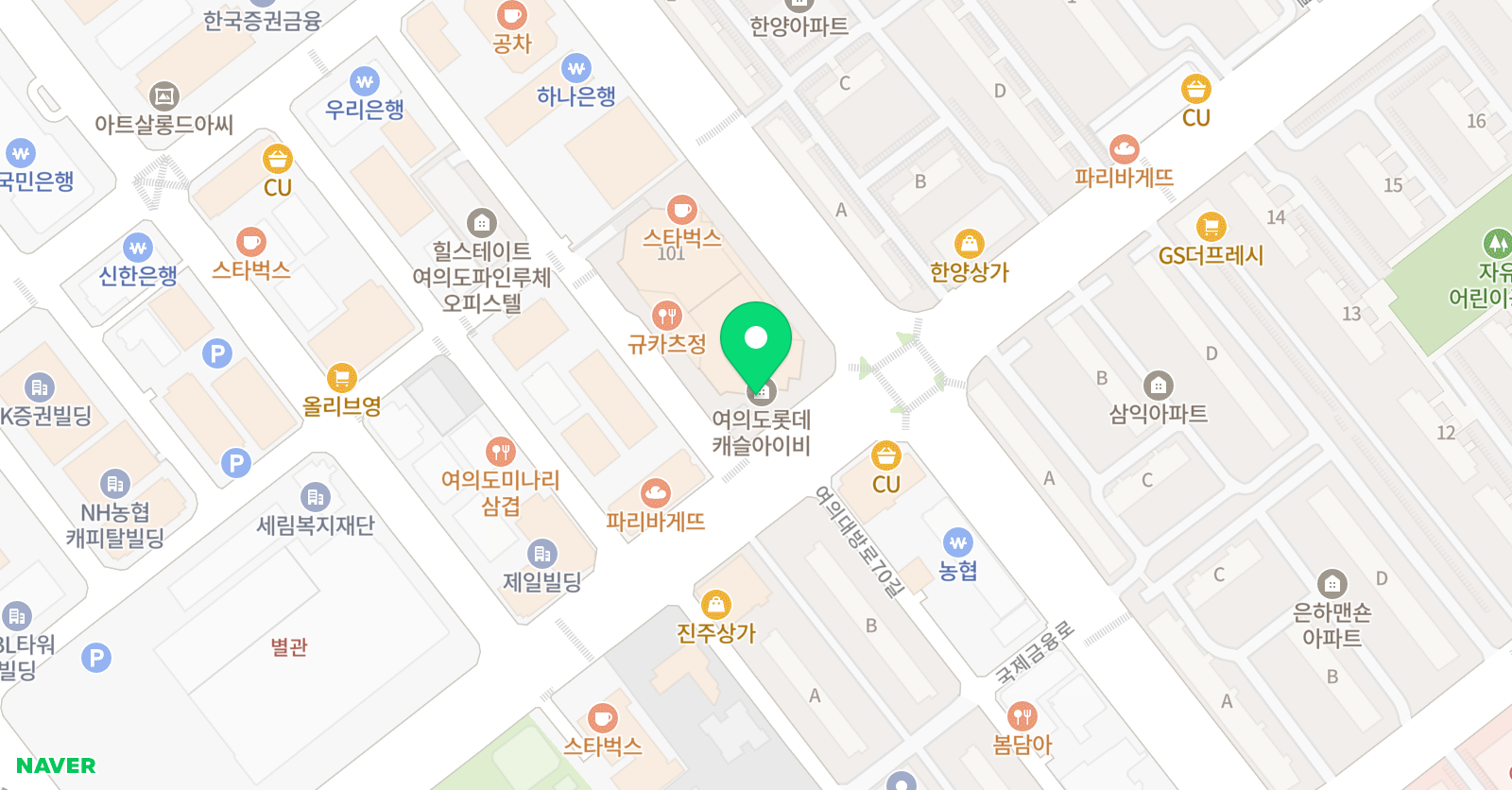 여의도오케이 미술 위치