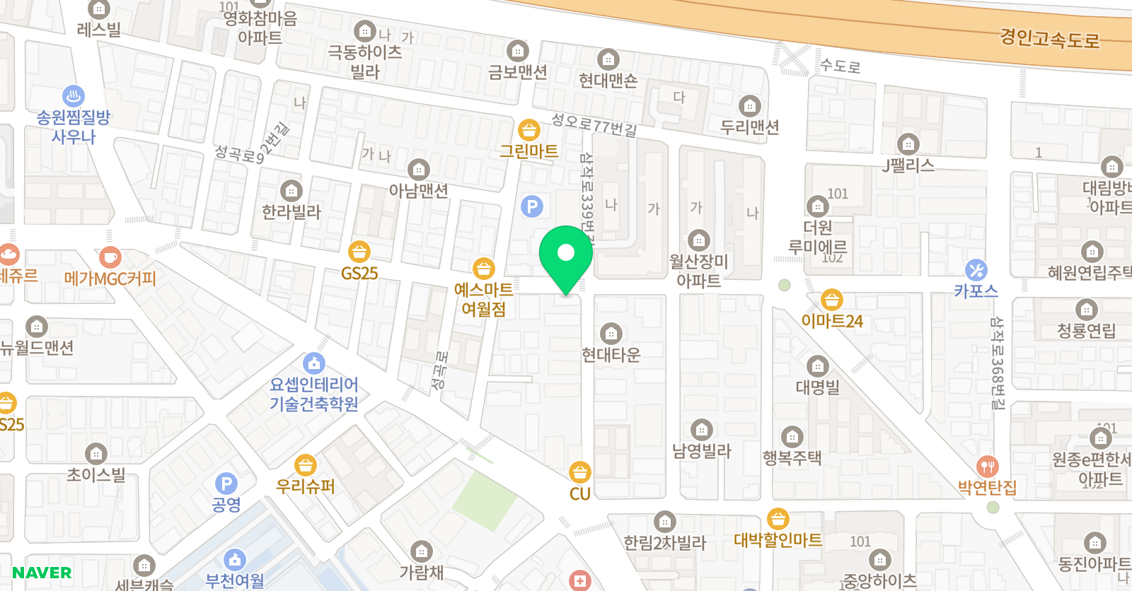 아이비 학원 위치