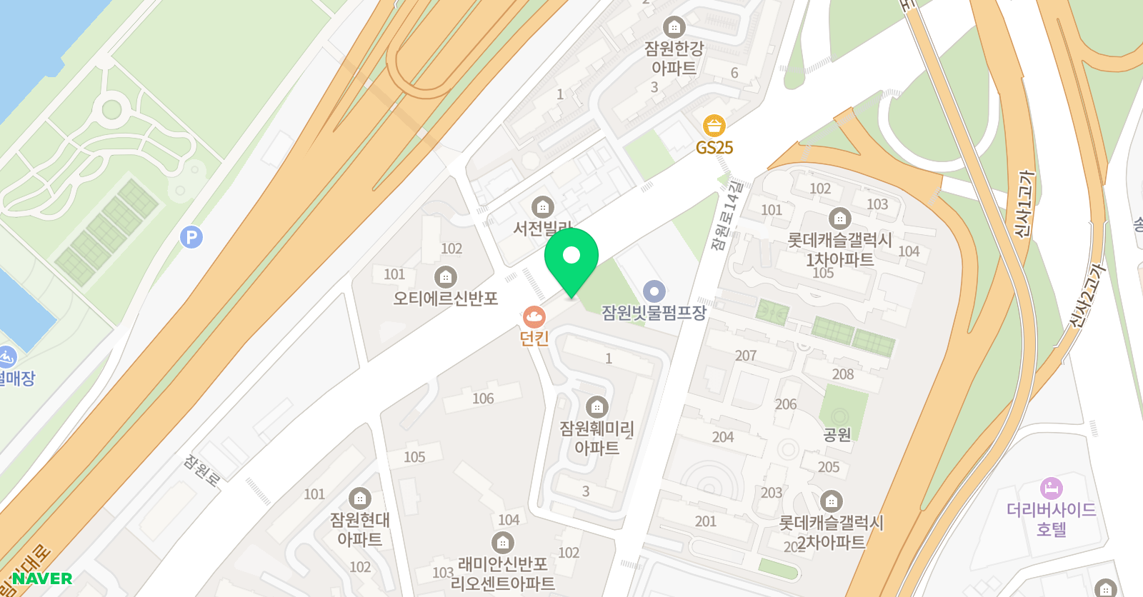 잼&클래식 음악원 위치