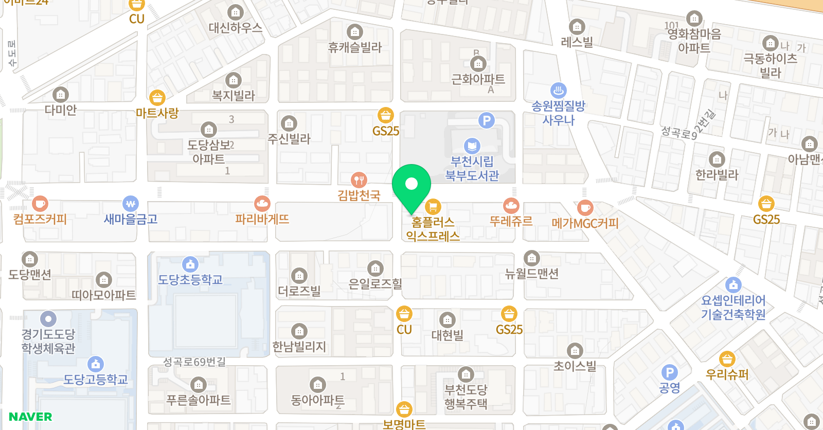 YSM 댄스스튜디오 위치