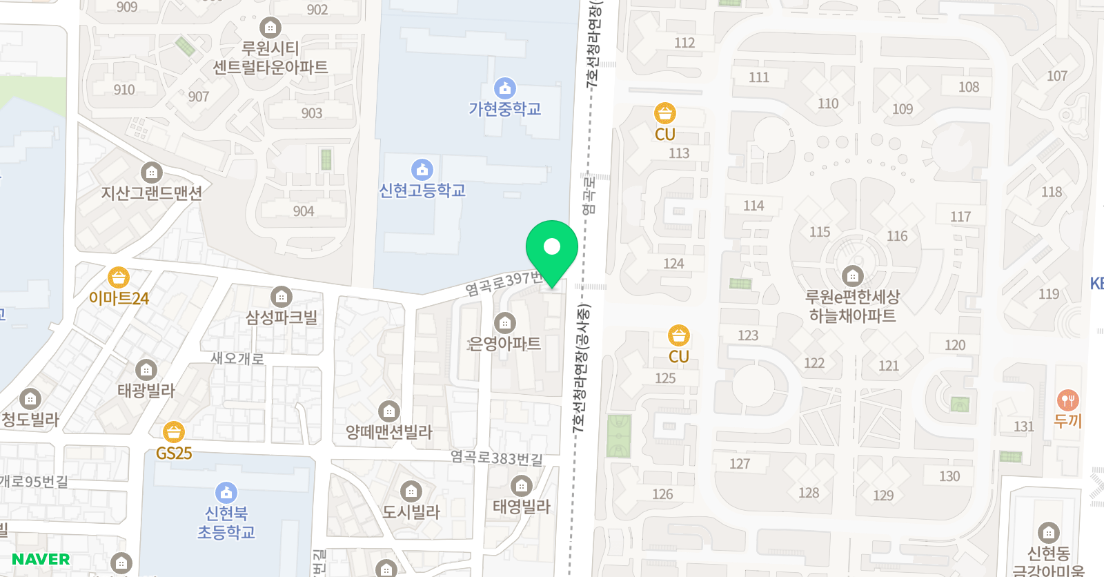 솔루션 영어과외방 위치
