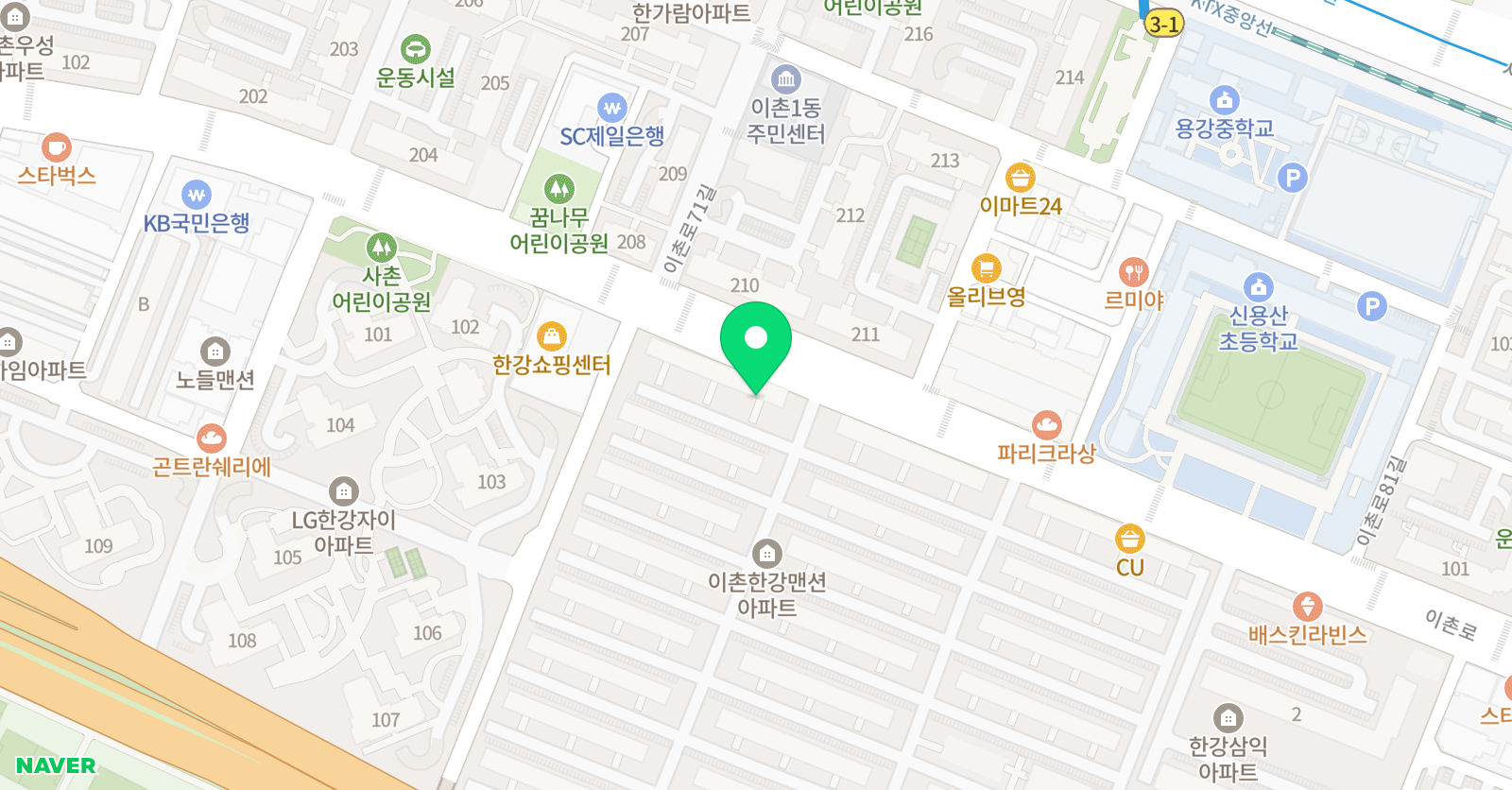 조은 논술 위치