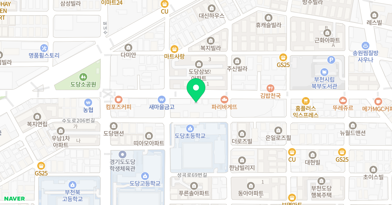 상상 하이스트학원 위치