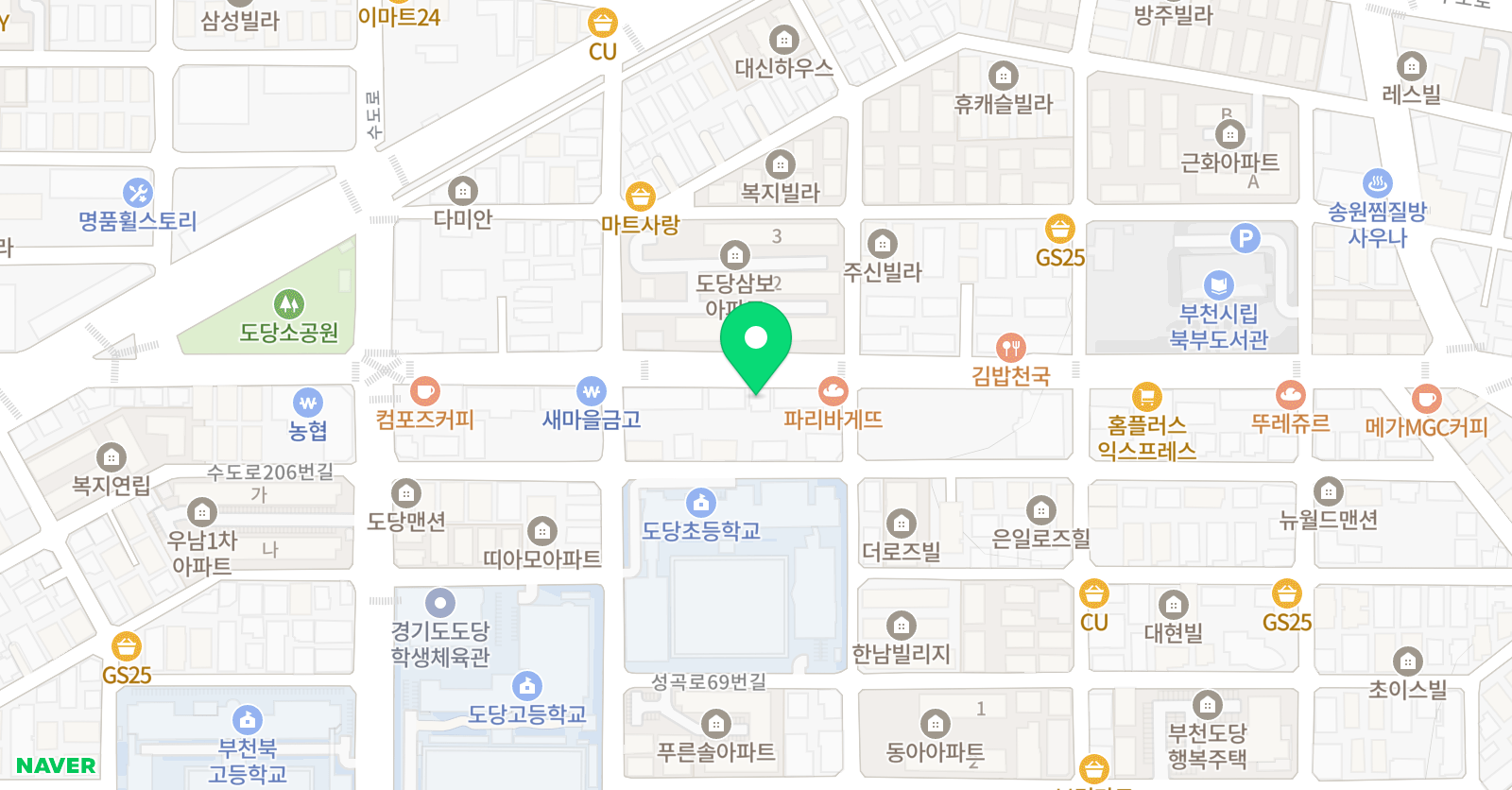 아마레 피아노음악학원 위치