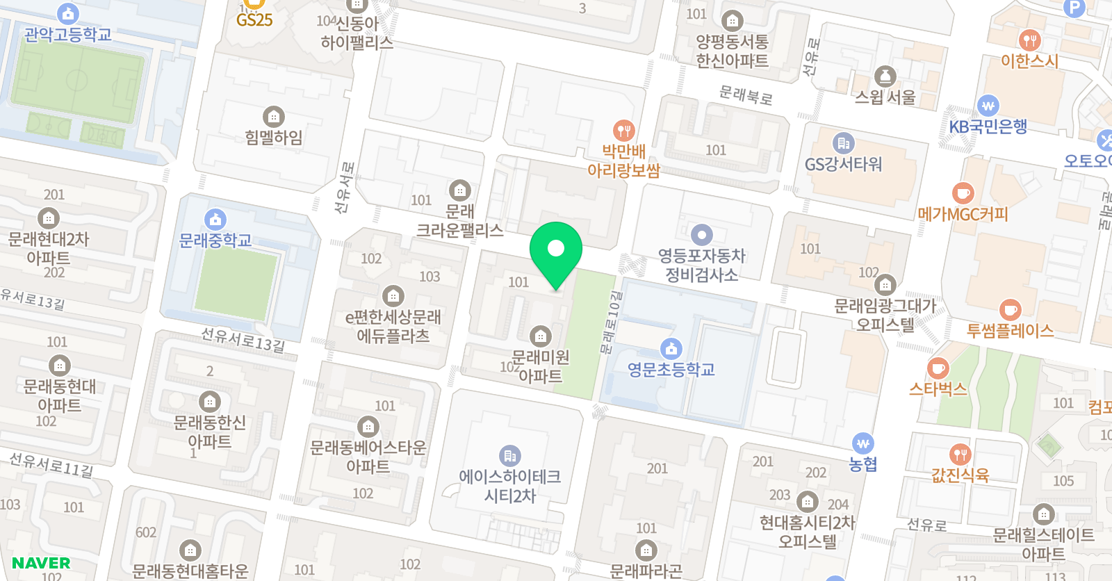 김쌤깨알 수학 위치