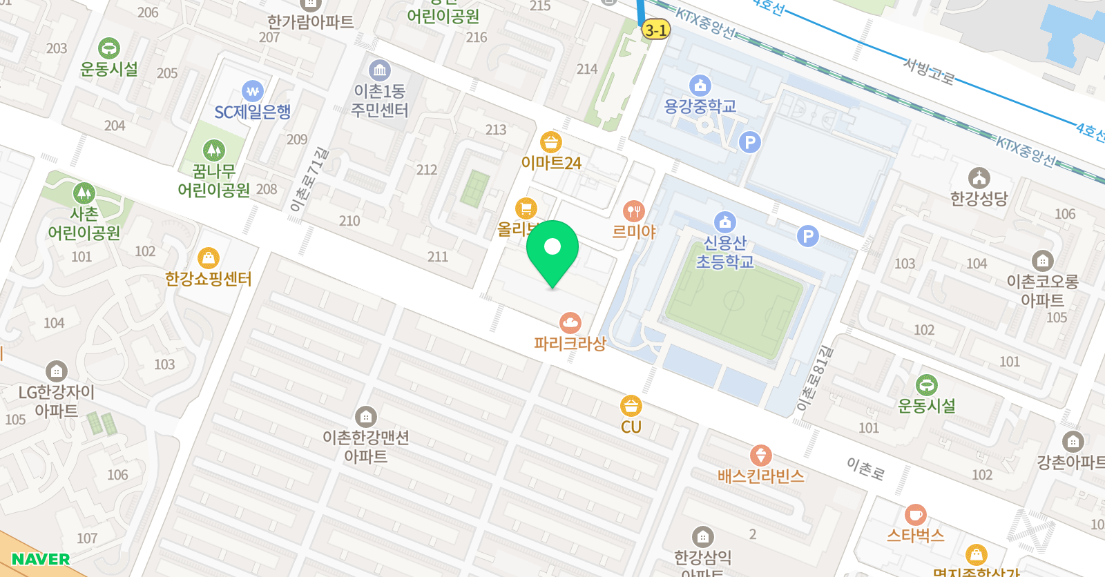 미즈 발레 교습소 위치