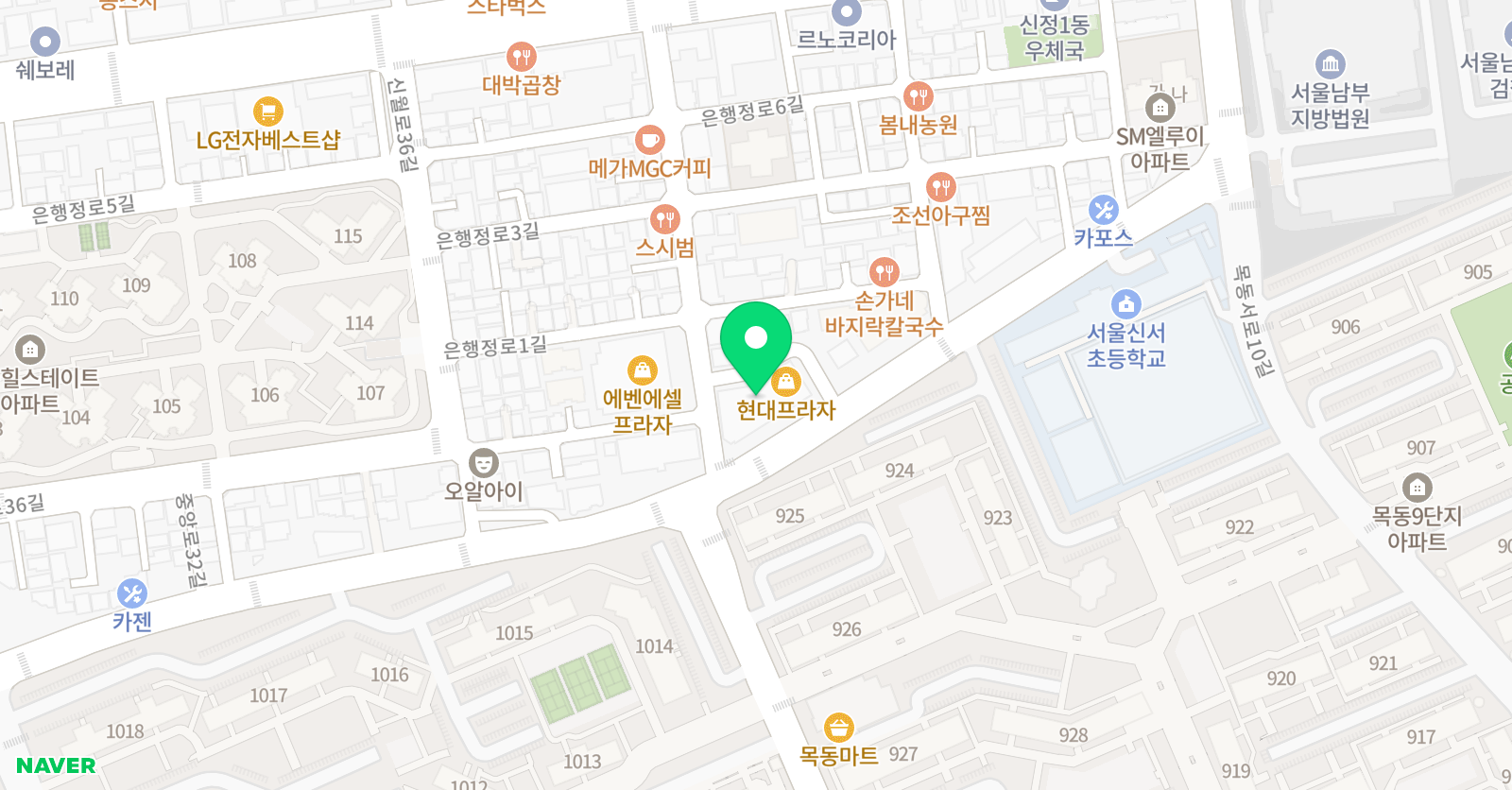 키매쓰 수학학원 위치