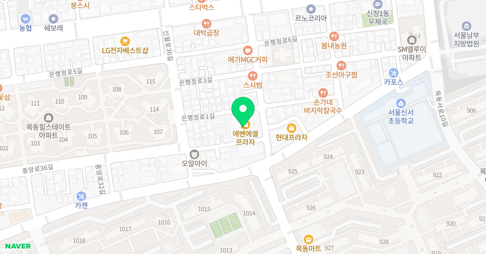 발자국소리가큰아이들 미술학원 위치