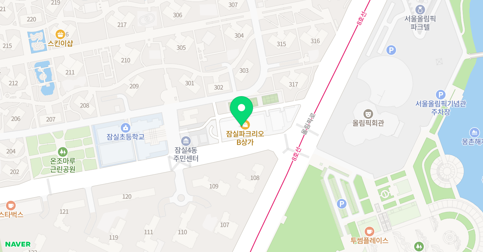 핑거비 이지 음악학원 위치