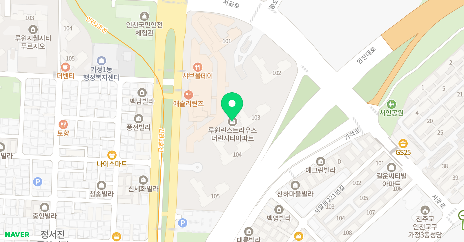 루원더퍼스트 피아노 위치