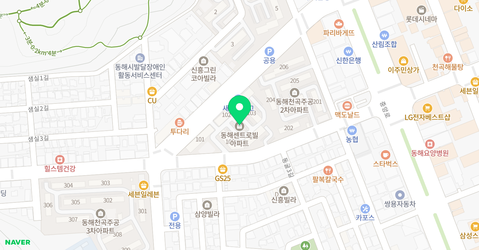 김선생 영어학원 위치