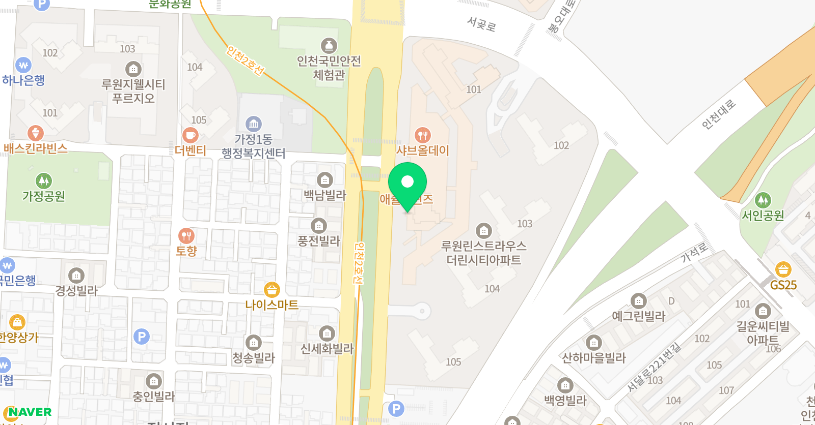 삼성 영어 알파 수학학원 위치