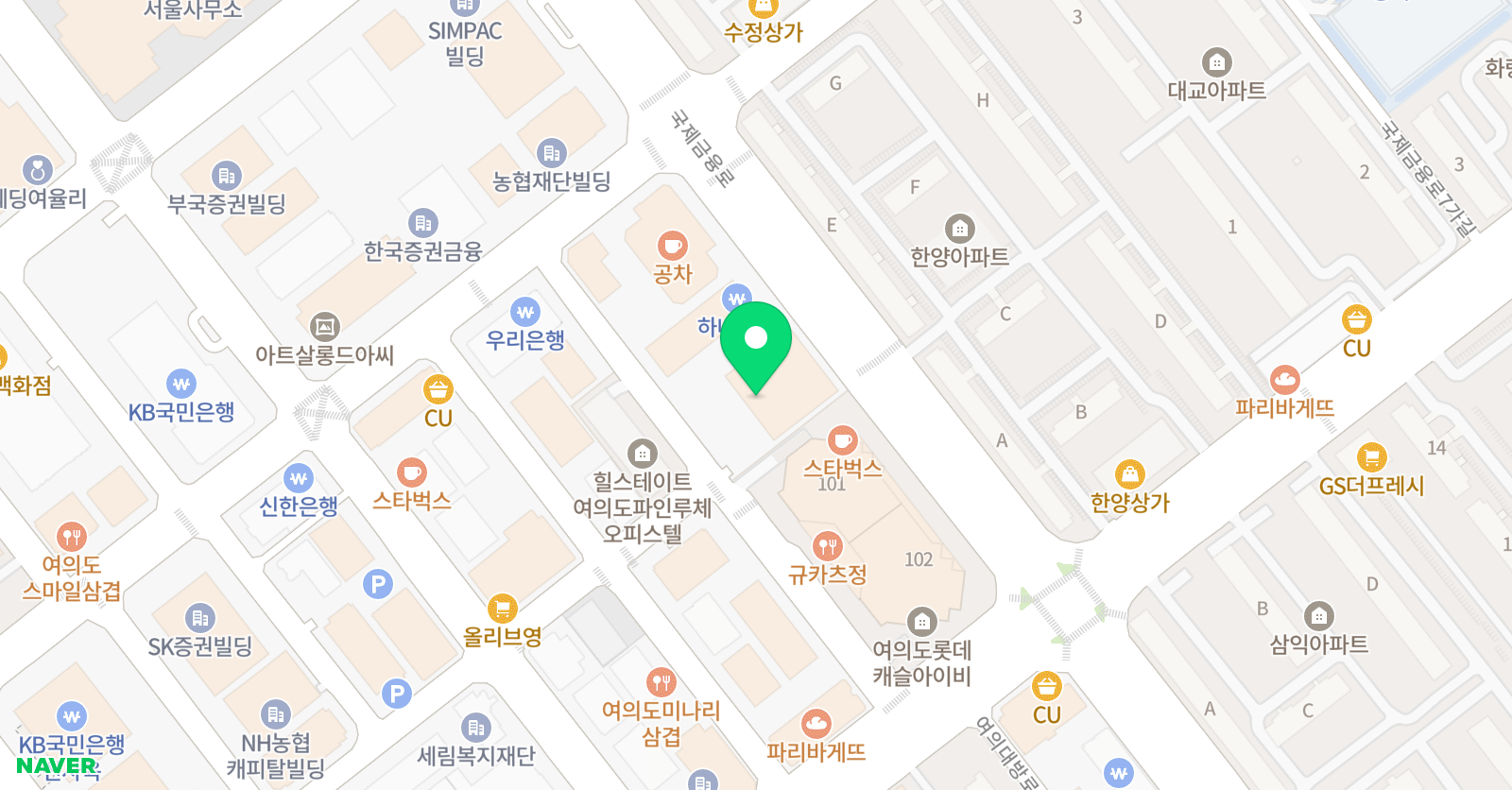 미술로생각하기 영등포여의도센터 위치