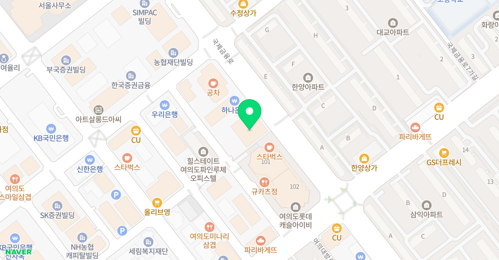 한우리 독서토론논술 영등포여의도교실 위치