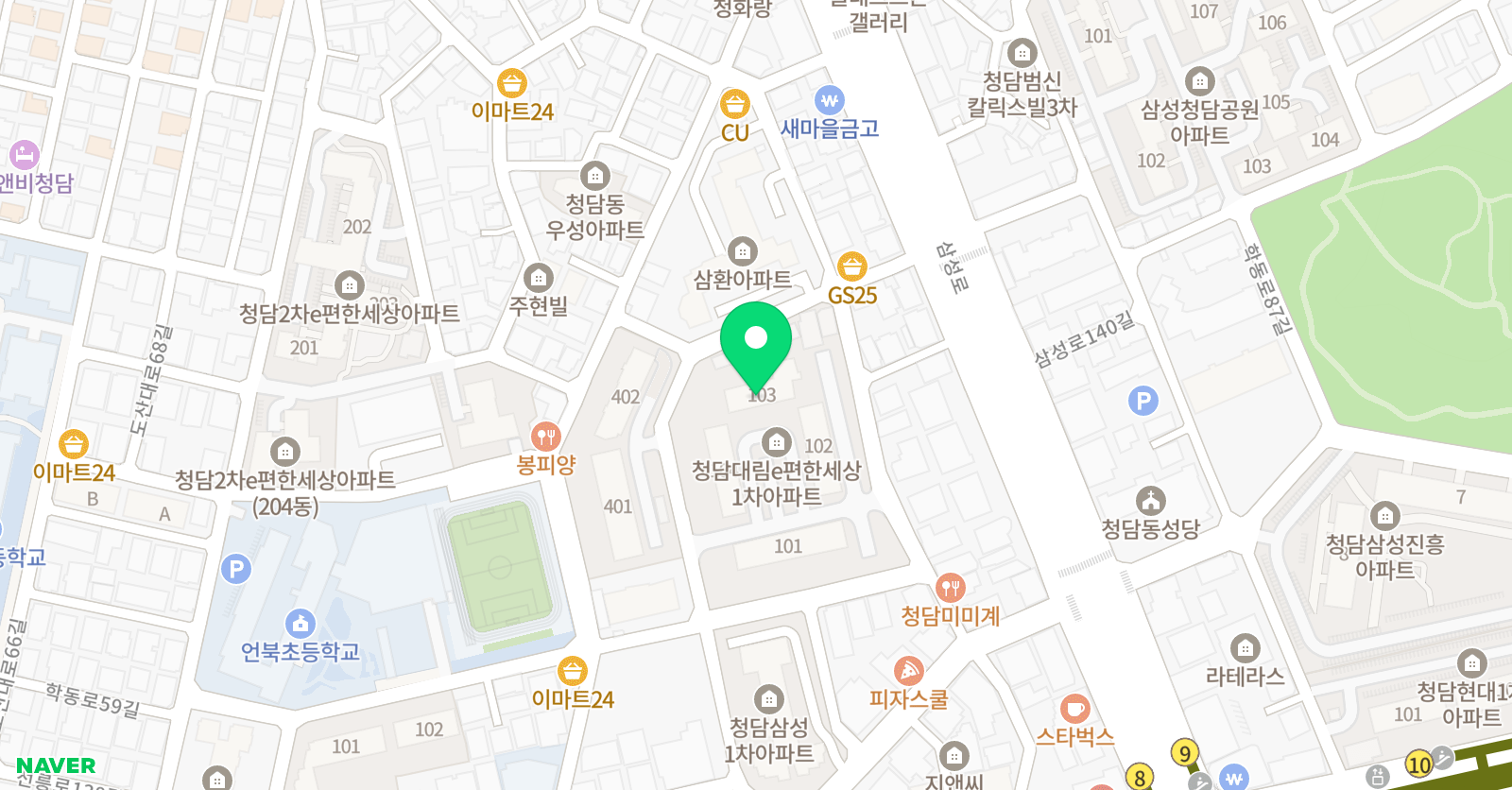 모짜르트 음악교습소 위치