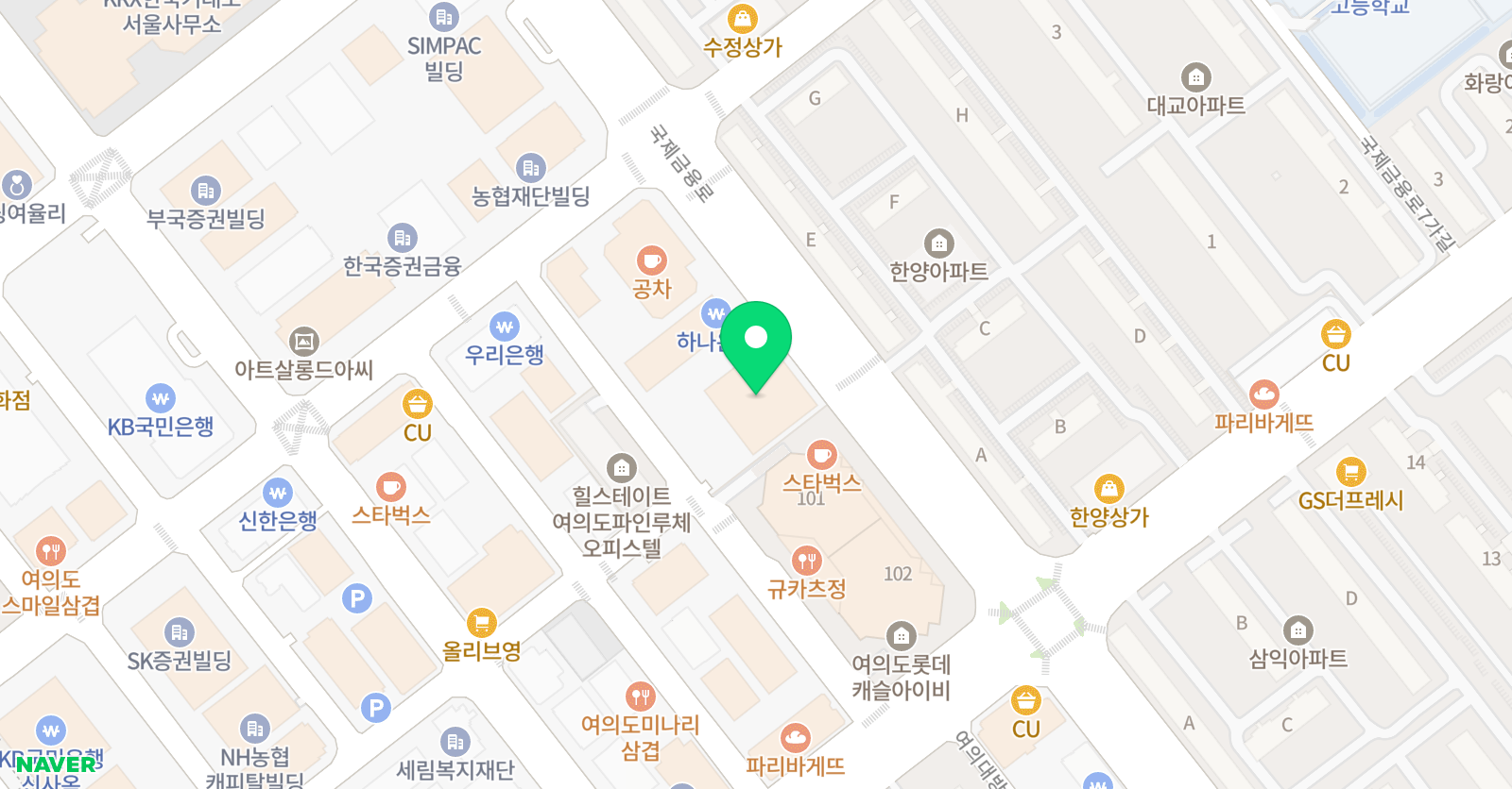 오감 수학 위치