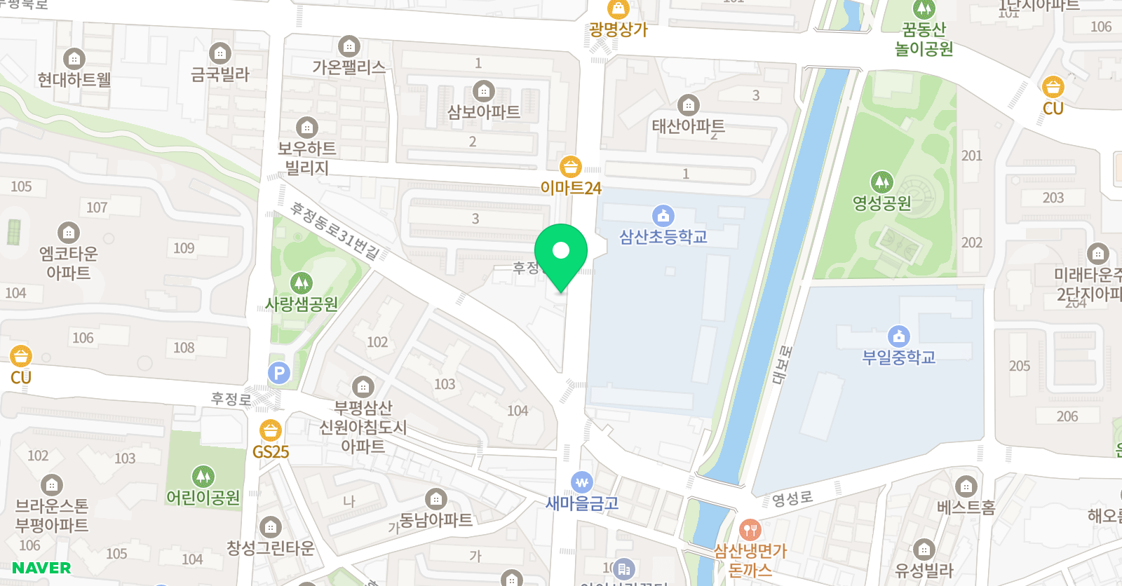로얄 미술학원 위치