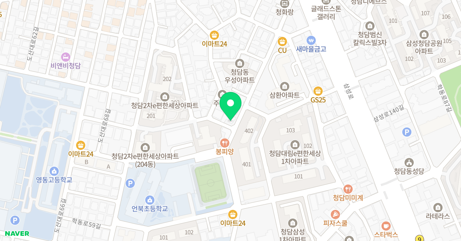 더엘리듬 체조 위치