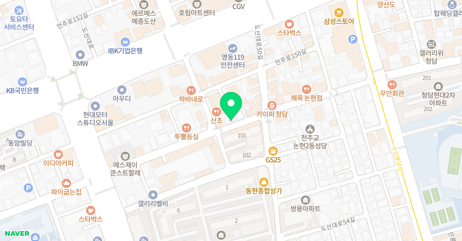 재키스클리닉 위치