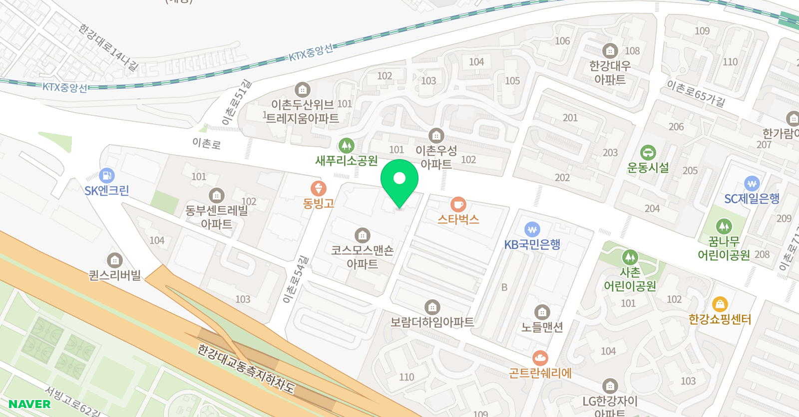 티앤엘 어학원 위치
