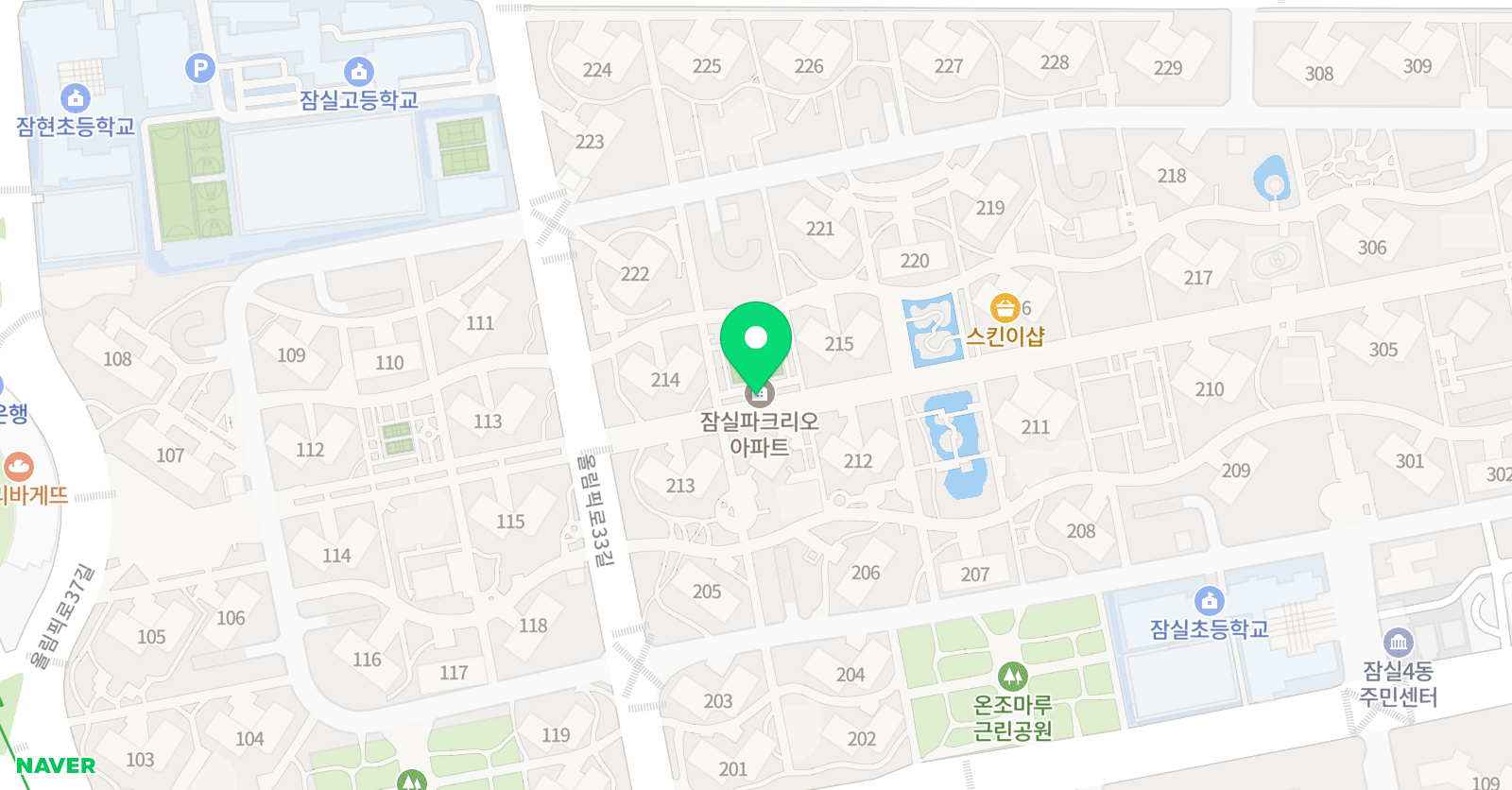 이룸 잠실점 위치