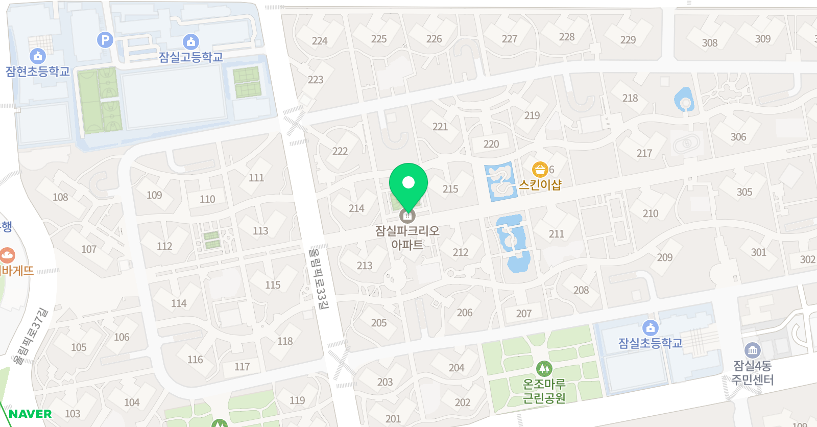 미술공간노란코끼리 미술학원 위치