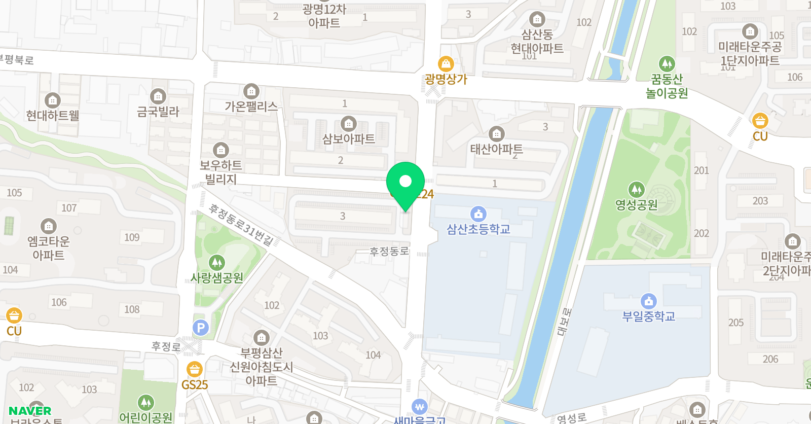 윤쌤 수학학원 위치