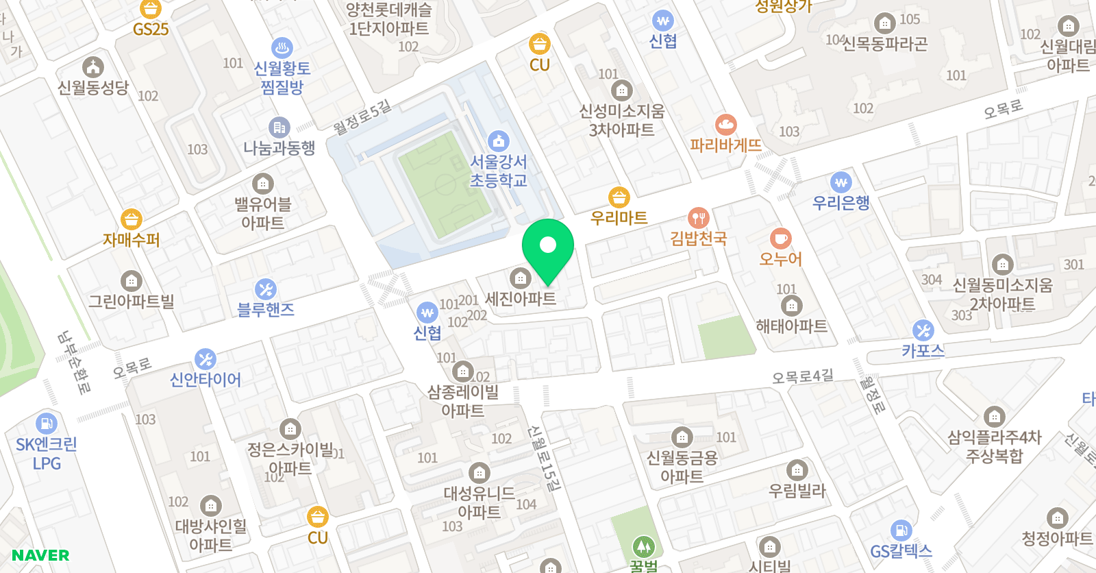 용인대 태권도 위치
